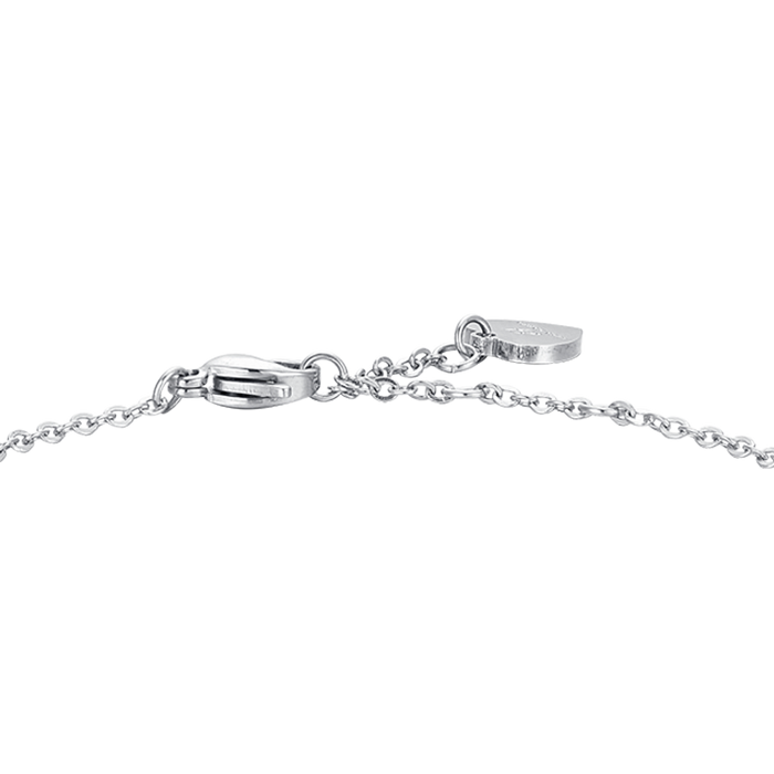 BRACCIALE DONNA IN ACCIAIO CON PERLE E SOLE