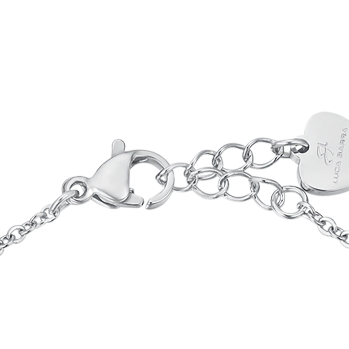 BRACCIALE BAMBINA IN ACCIAIO CON FARFALLE