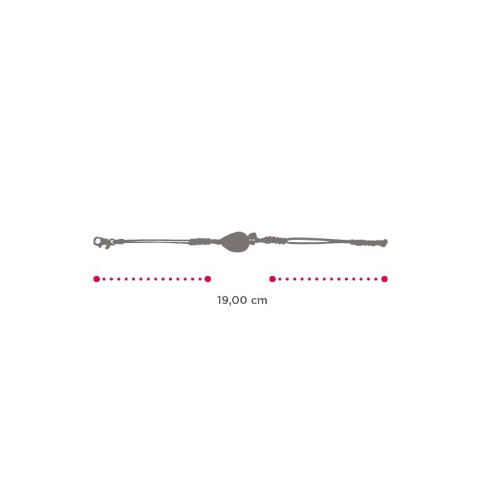 Bracciale Cordino Pala Fico d’India