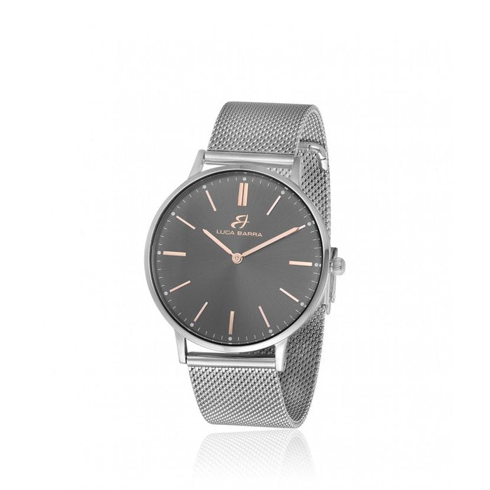 Orologio Con Quadrante Grigio