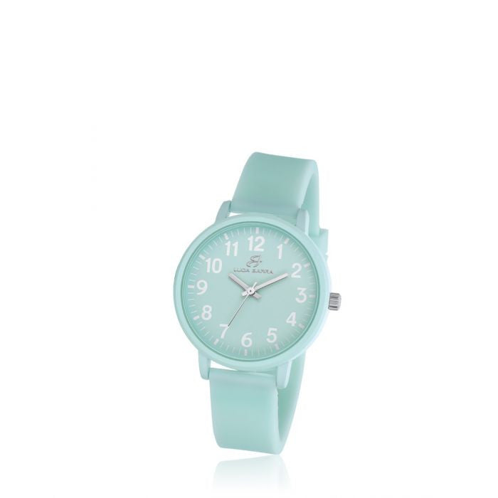 Orologio bambino in silicone verde