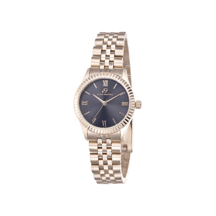 OROLOGIO DONNA CON CASSA IN ACCIAIO QUADRANTE ROSA - BW290