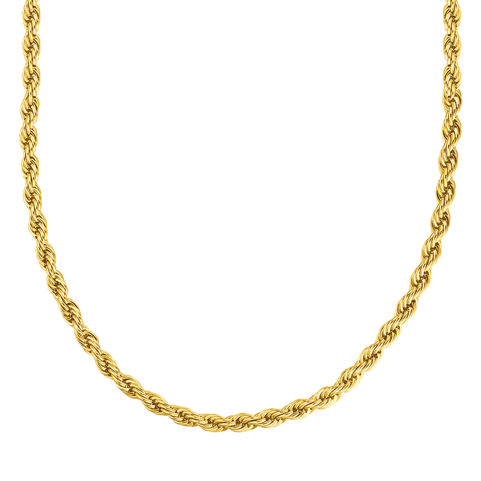 COLLANA UNISEX IN ACCIAIO 6 MM