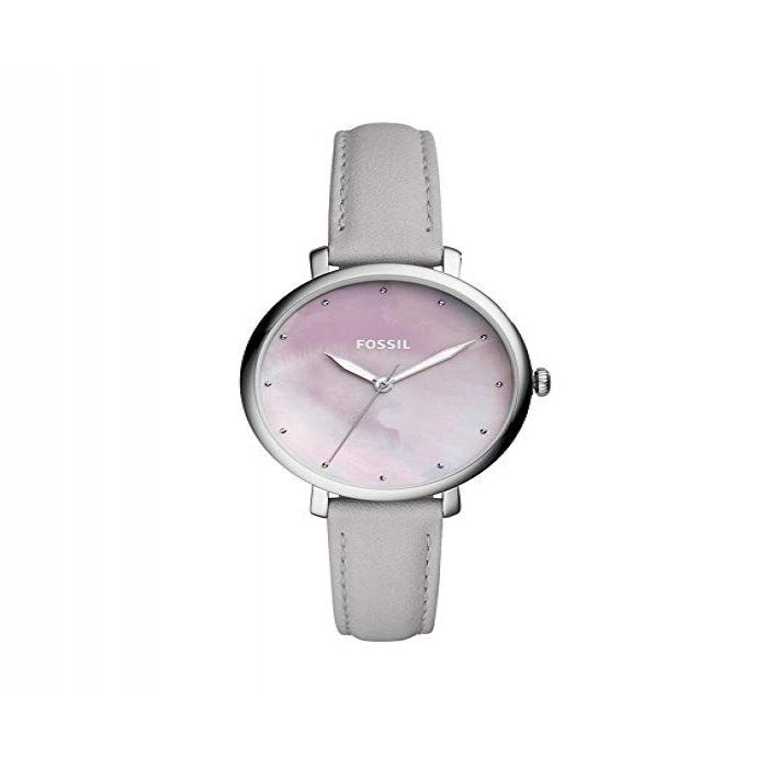 Orologio Jacqueline con Cinturino in pelle Grigio - ES4386