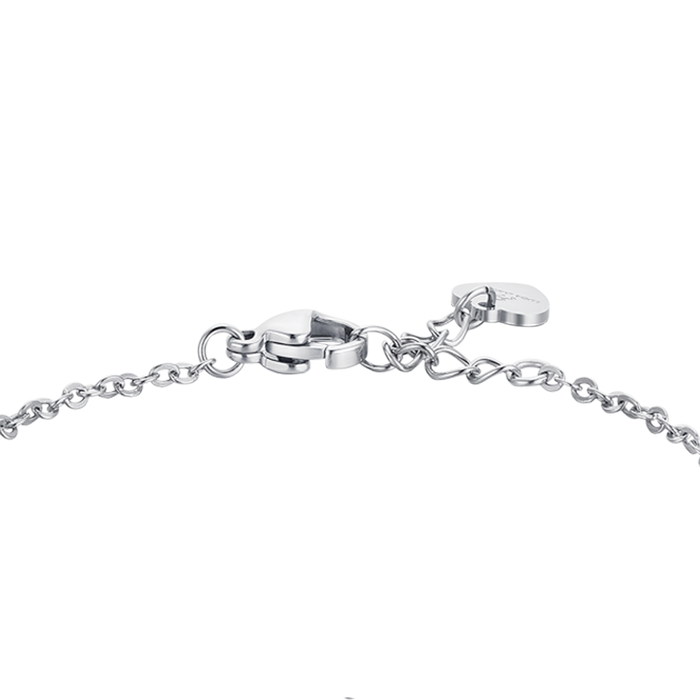BRACCIALE BAMBINA IN ACCIAIO CON CUORE