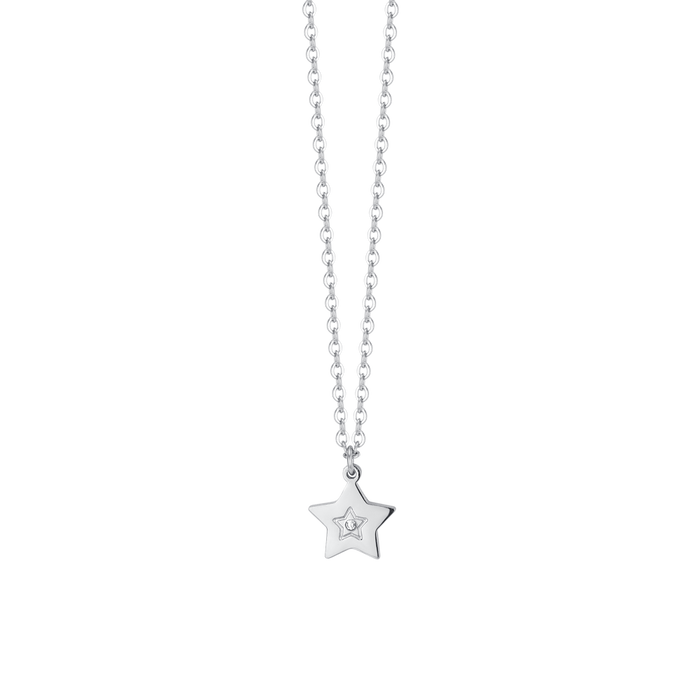 COLLANA BAMBINA IN ACCIAIO CON STELLA