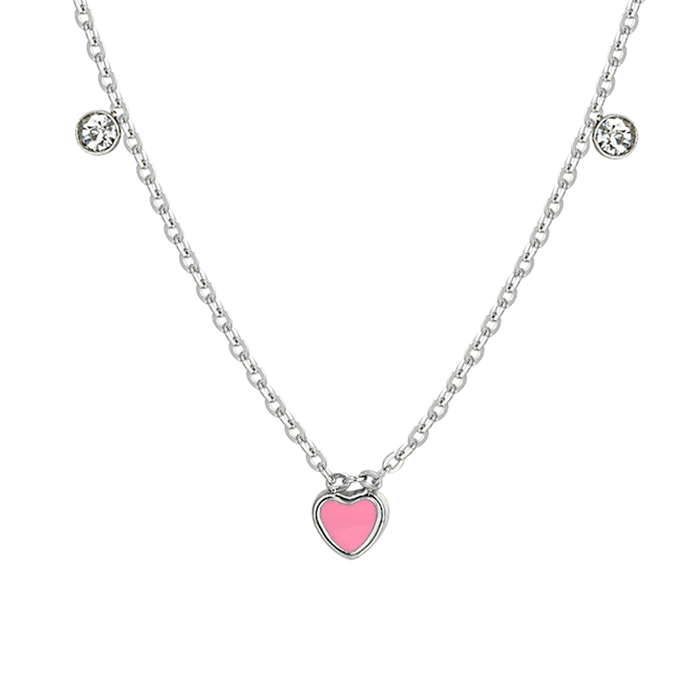 COLLANA BAMBINA IN ACCIAIO CUORE