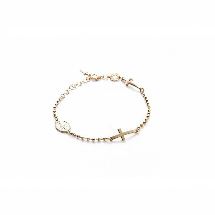 Bracciale rosario laminato