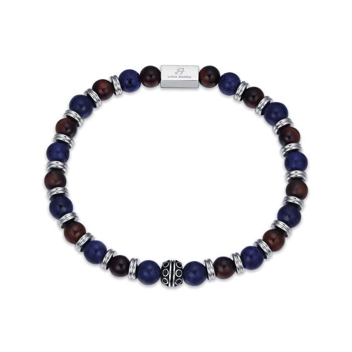 Bracciale In Acciaio Con Pietre