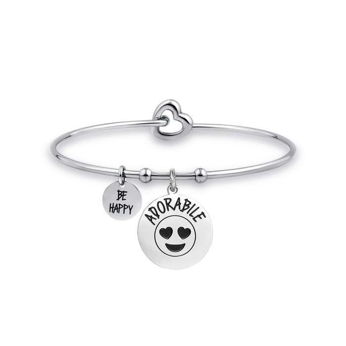 Bracciale In Acciaio Adorabile