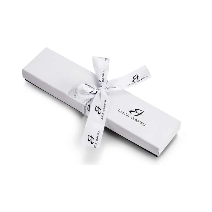 Bracciale In Acciaio Con Cuori E Cristalli Bianchi