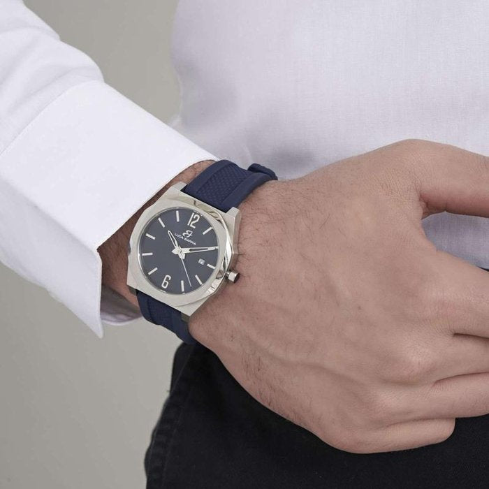 Orologio con cassa in acciaio