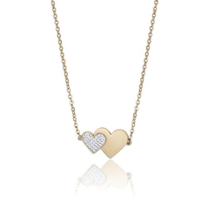 Collana In Acciaio Con Cuore