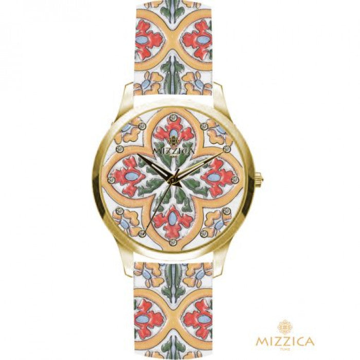 Orologio maiolica