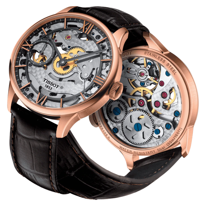 Tissot Chemin Des Tourelles Squelette Mechanical