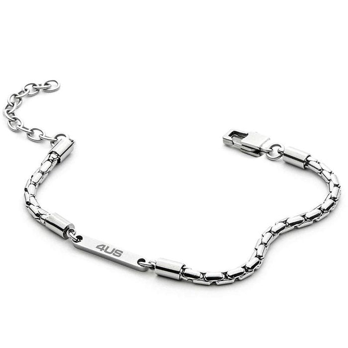 Bracciale catena con inserto