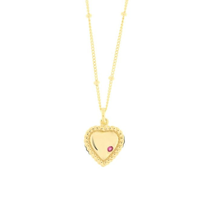 Collana in Argento 925 con cuore pendente