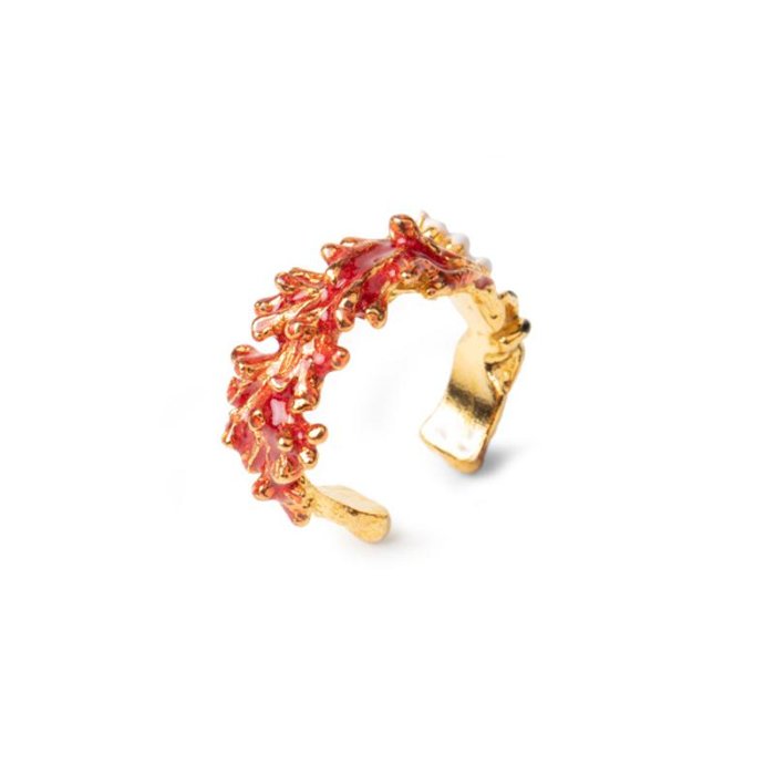 Earcuff Corallo