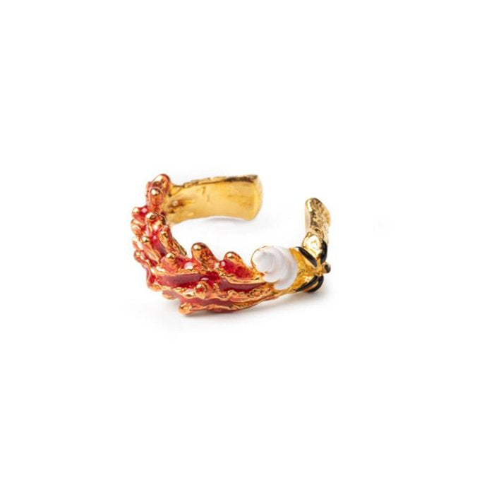 Earcuff Corallo