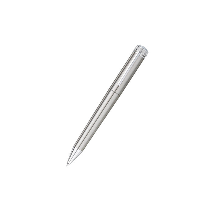 MONTBLANC ROLLER SENZA CAPPUCCIO IN ACCIAIO PREGIATO