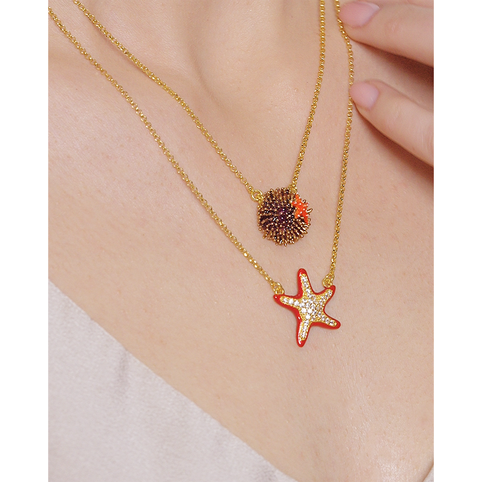 Collana Riccio Aculei/Stella Marina