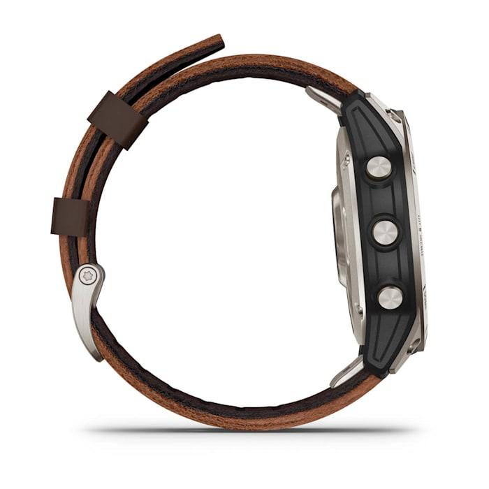 D2™ Mach 1, Aviator Smartwatch with Oxford Brown Leather Band