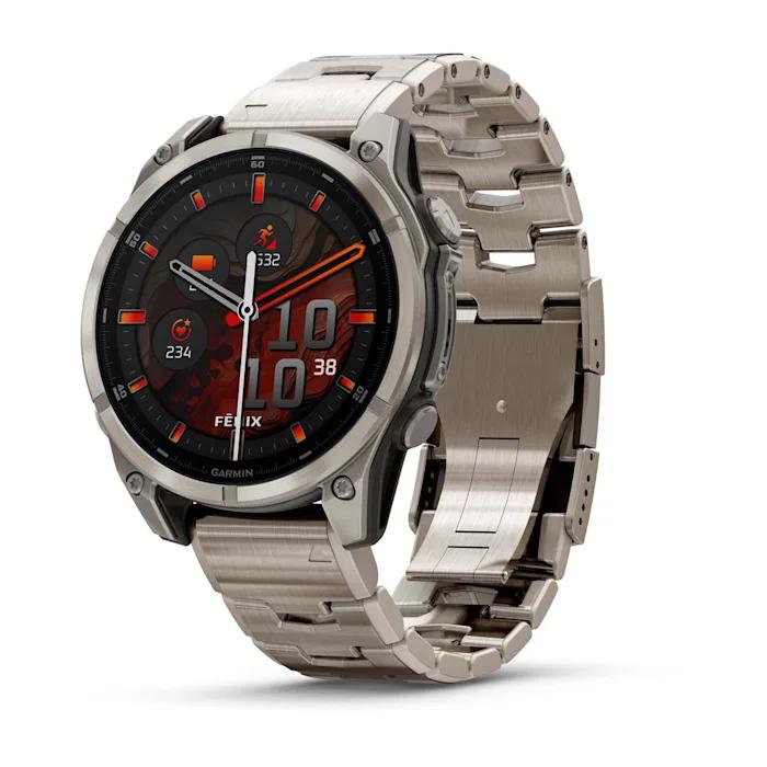 Fēnix® 8 - 47 mm, AMOLED, Sapphire, Titanio con Titanio
