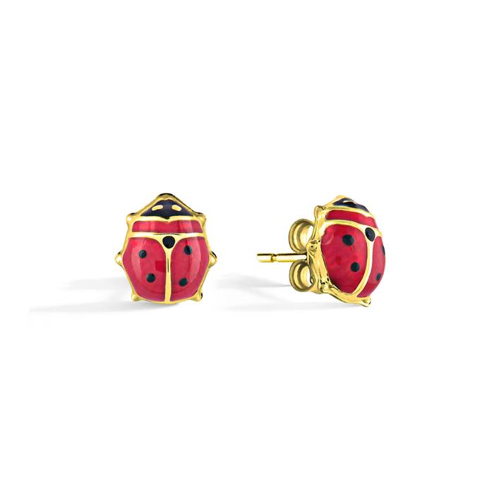 Orecchini Coccinella in Oro