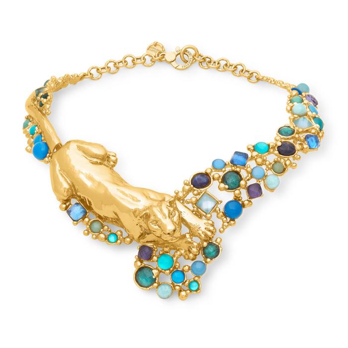 Collana Panthère Mirage Bleu