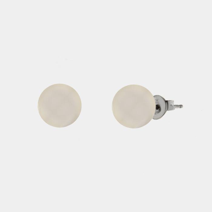 Orecchini in Argento 925 con perla a lobo