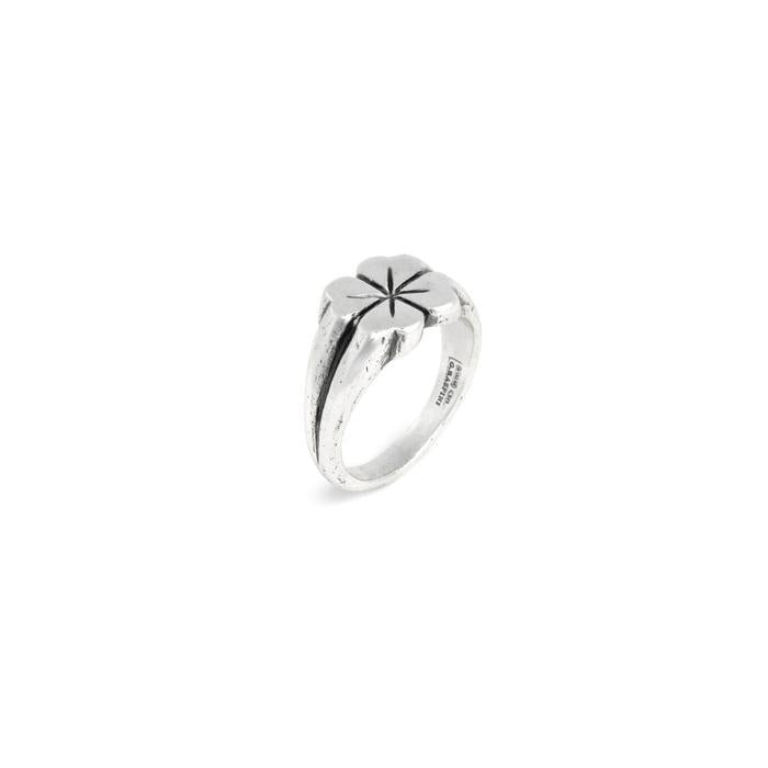 Anello Da Mignolo Quadrifoglio