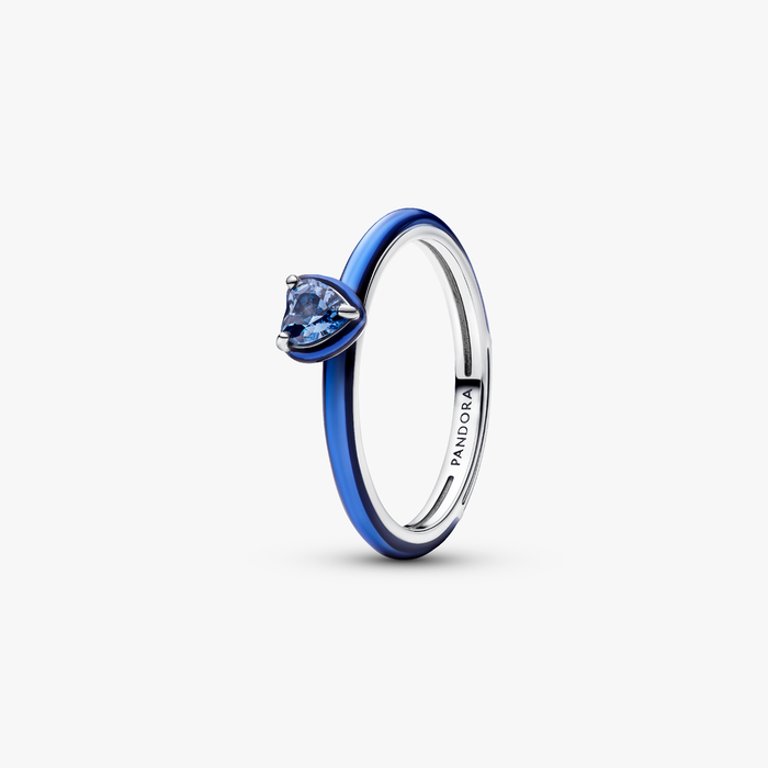 Anello Blu Chakra Heart Pandora ME