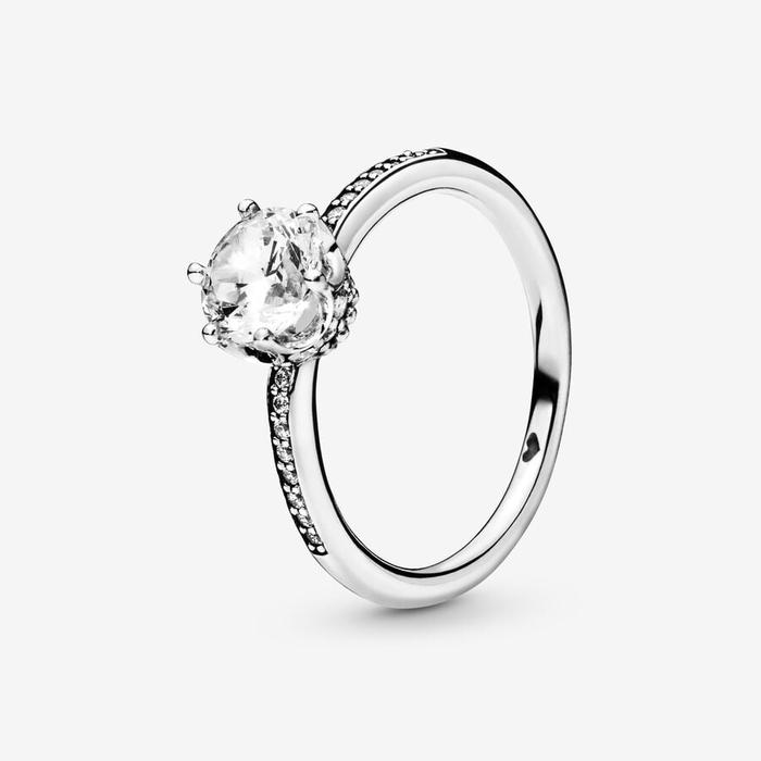 Anello Corona Scintillante