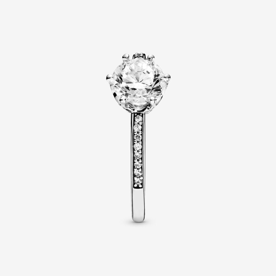 Anello Corona Scintillante