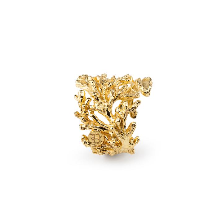 Anello  Gold Corallo