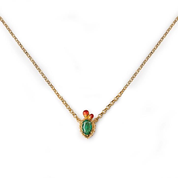 Collana Mini Pala di fico Gemma