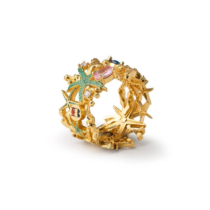 Anello Stelle di Mare