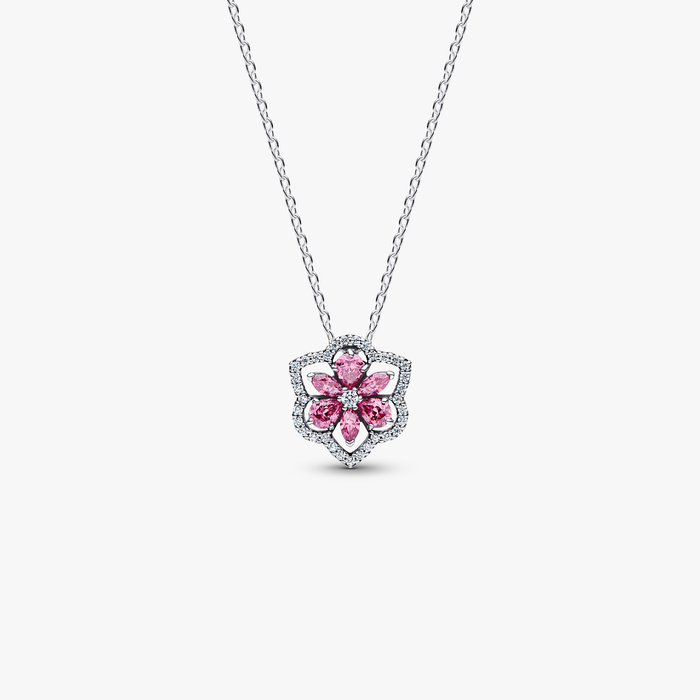 Collane e Pendenti Collana Herbarium Fiore Rosa