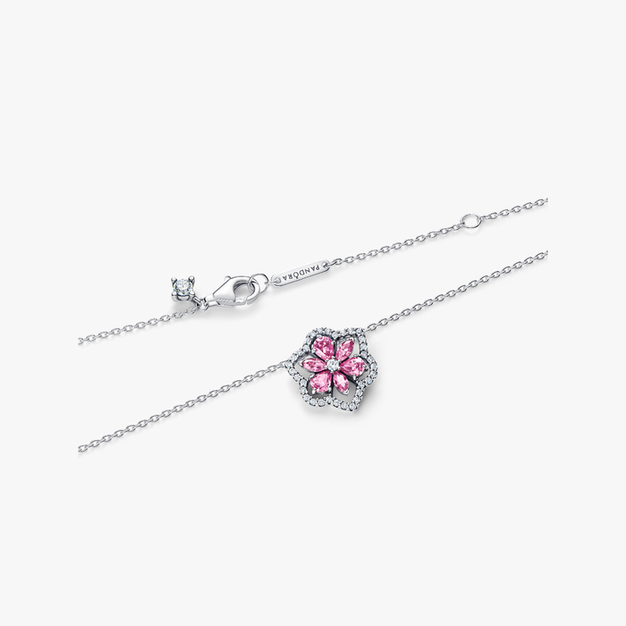 Collane e Pendenti Collana Herbarium Fiore Rosa