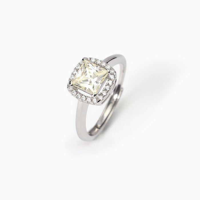 Anello in argento con zircone Lemon COOL OR RÉTRO?