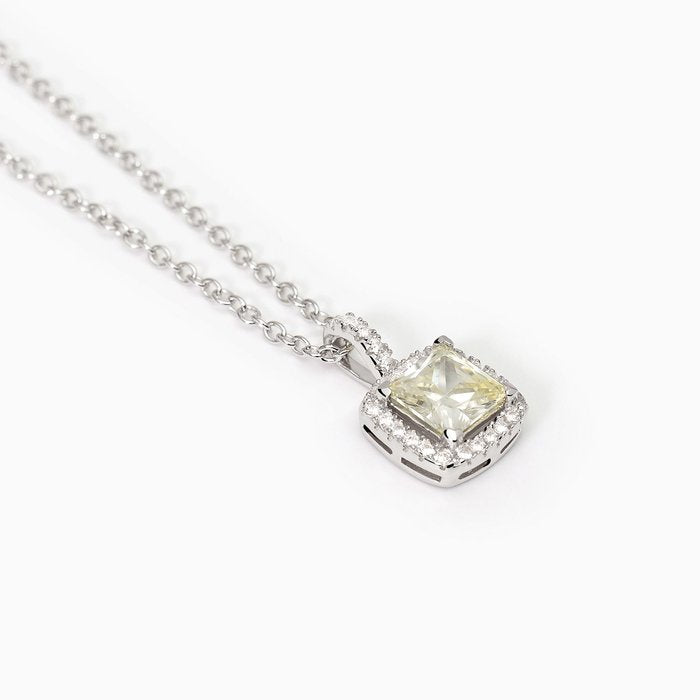 Girocollo in argento con zirconi Lemon COOL OR RÉTRO?