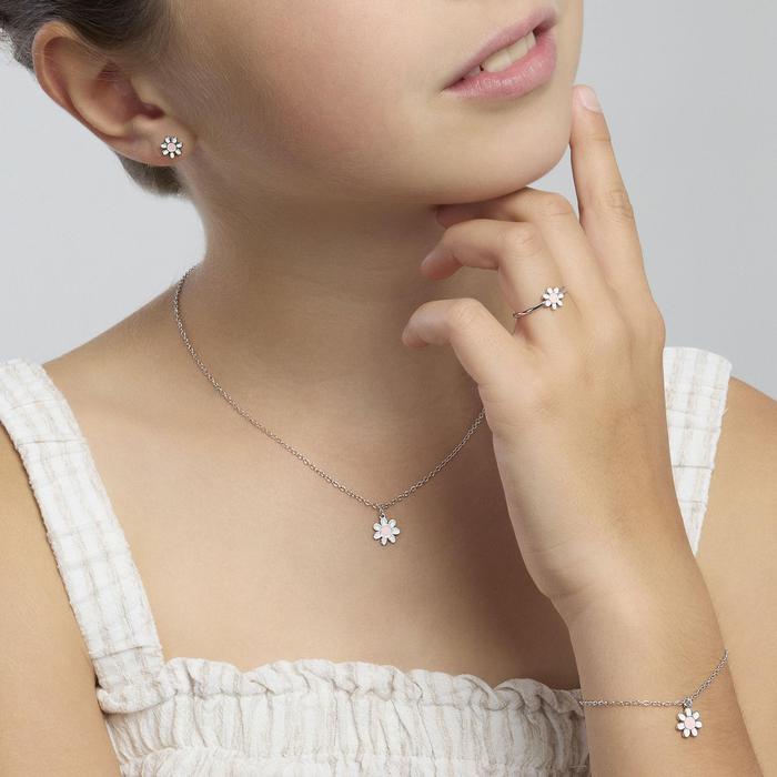 Anello in argento con margheritina DAISY