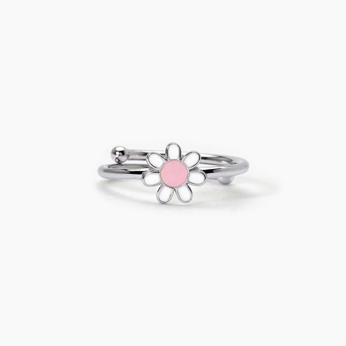 Anello in argento con margheritina DAISY
