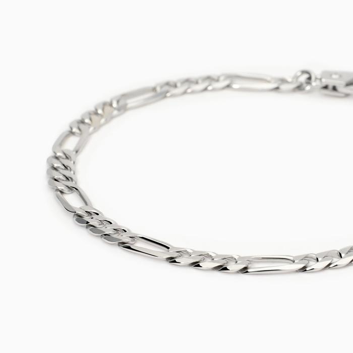 Bracciale uomo in argento con catena Millennium