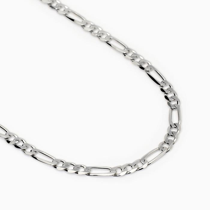 Collana uomo in argento con catena Millennium