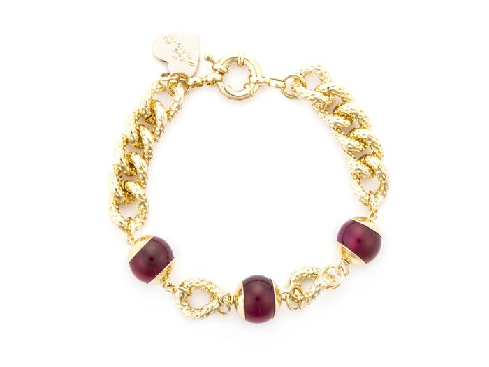 BRACCIALE PIETRA ROSSA