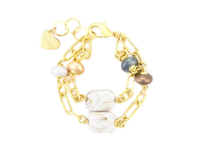 BRACCIALE PERLE BAROCCHE