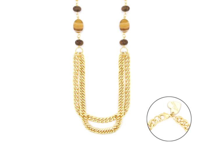 COLLANA BRONZITE