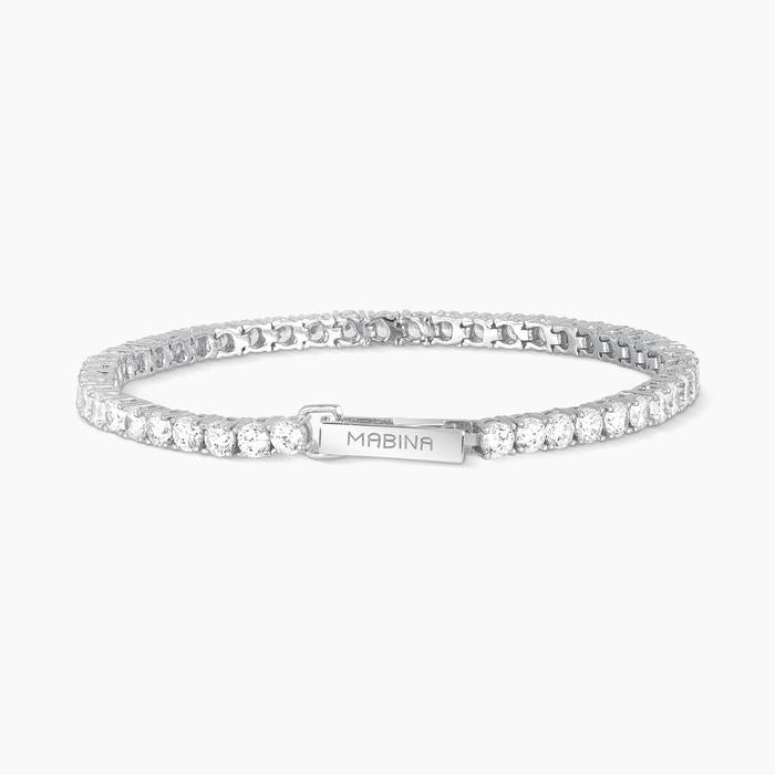 Bracciale tennis donna con zirconi Tennis Club