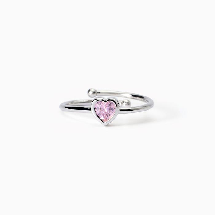 Anello da bambina con cuore Petit Cœur